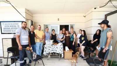 Selçuk Belediyesi Hayvan Barınağı, Helga’nın Efesli Kıtmir Hayvansever Grubu’nun bağışladığı