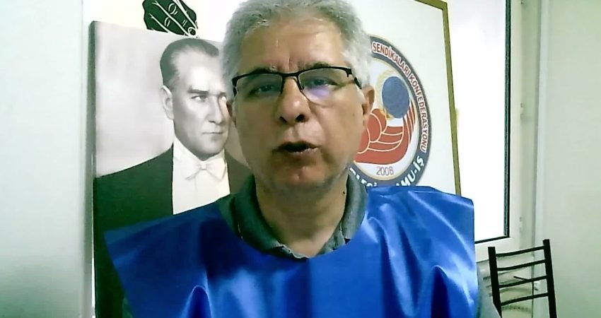 Eğitim-İş Samsun Şubesi Özlük ve Hukuk Sekreteri Kubilay Altuntaş, proje okullarındaki