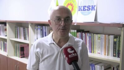 Eğitim Sen İzmir 1 No'lu Şube Başkanı Hamdi Çalık, Milli