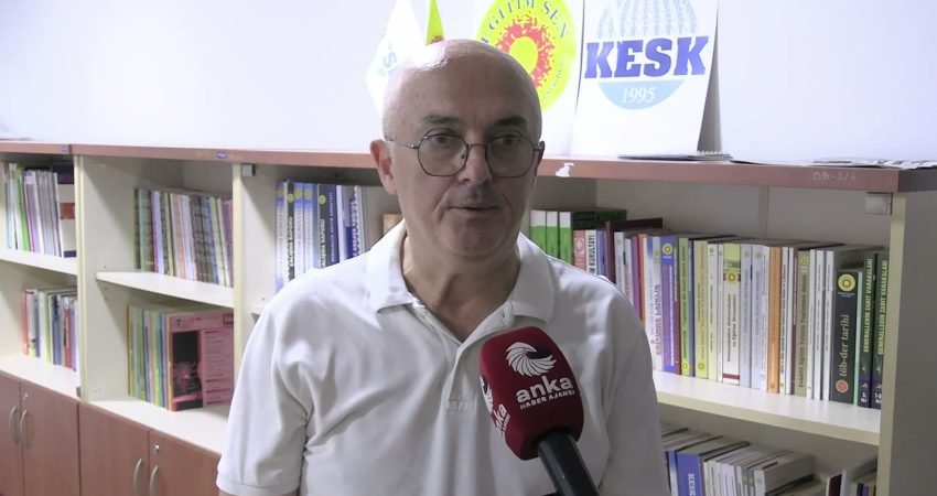 Eğitim Sen İzmir 1 No'lu Şube Başkanı Hamdi Çalık, Milli