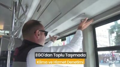 Ankara Büyükşehir Belediyesi EGO Genel Müdürlüğü, hava sıcaklıklarının artırmasıyla birlikte
