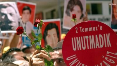 Emek Partisi (EMEP) Genel Başkan Yardımcısı Levent Tüzel, Sivas Katliamı'nın