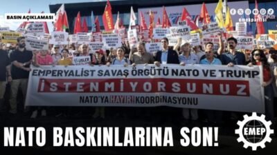 EMEP Genel Başkanı Seyit Aslan, NATO Zirvesi öncesinde gerçekleştirilen gözaltı