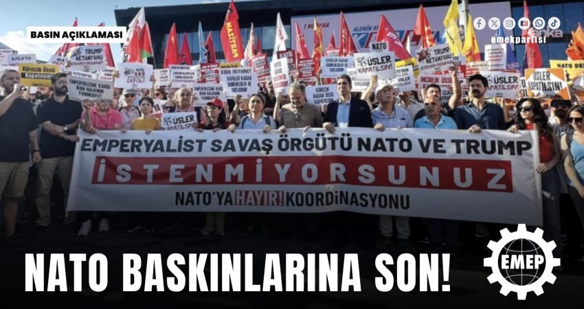EMEP Genel Başkanı Seyit Aslan, NATO Zirvesi öncesinde gerçekleştirilen gözaltı