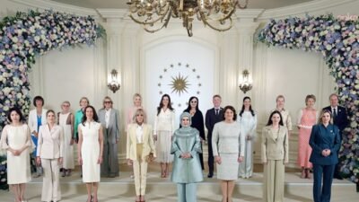 Cumhurbaşkanı Recep Tayyip Erdoğan'ın eşi Emine Erdoğan, 36.⁠ NATO Devlet