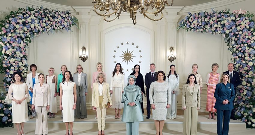 Cumhurbaşkanı Recep Tayyip Erdoğan'ın eşi Emine Erdoğan, 36.⁠ NATO Devlet