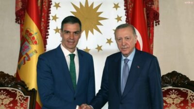 Cumhurbaşkanı Recep Tayyip Erdoğan, İspanya Hükümet Başkanı Pedro Sánchez ile