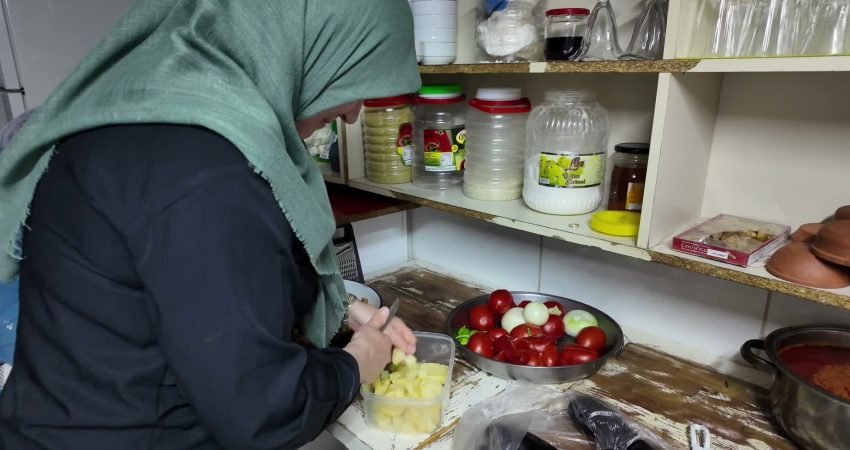 Yozgat’ta ev yemekleri yaparak geçimini sağlayan Tülay Uslu, daha önce