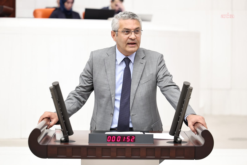CHP İstanbul Milletvekili Oğuz Kaan Salıcı, TBMM Genel Kurulu'nda DEM