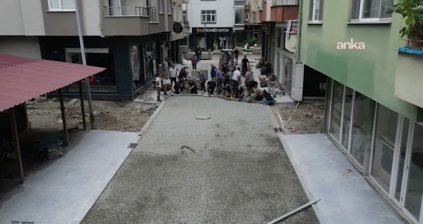 Rize’nin Fındıklı ilçesinde, belediyenin öncülüğünde yörenin geleneksel imece kültürü olan