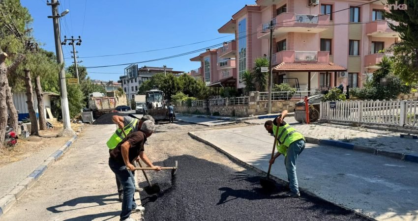 İzmir'de Foça Belediyesi, ilçe genelinde vatandaşlara daha güvenli ve konforlu