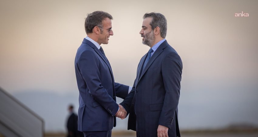 Fransa Cumhurbaşkanı Emmanuel Macron'un Şam ziyareti sırasında Suriye’nin başkentinde peş peşe
