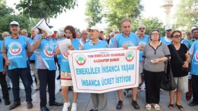 2021 Tüm Emekliler Sendikası Gaziantep Şubesi, TÜİK'in açıkladığı haziran ayı
