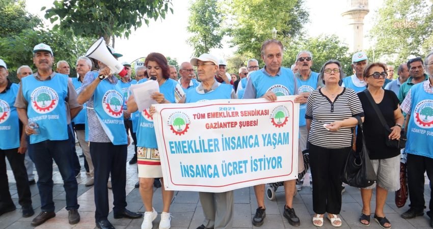 2021 Tüm Emekliler Sendikası Gaziantep Şubesi, TÜİK'in açıkladığı haziran ayı