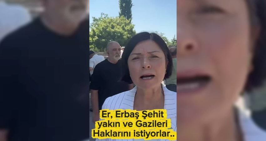 Farklı illerden Ankara'ya gelen gaziler, sosyal hakları için Güvenpark'ta oturma
