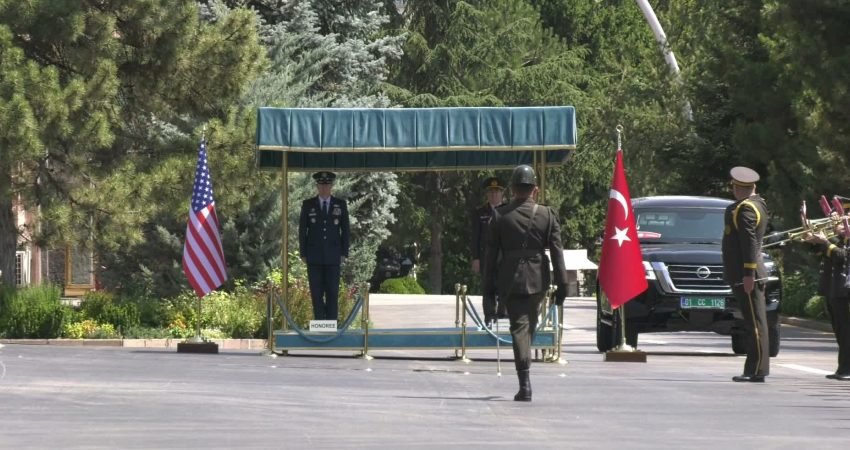 Genelkurmay Başkanı Orgeneral Selçuk Bayraktaroğlu, ABD Genelkurmay Başkanı Orgeneral Dan