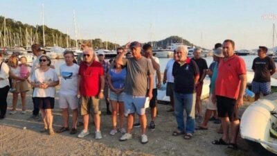 Göcek Halk Meclisi üyeleri, Muğla 2. İdare Mahkemesi’nin Göcek-Dalaman koylarında uygulanması