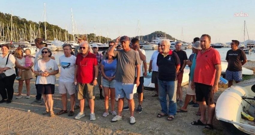 Göcek Halk Meclisi üyeleri, Muğla 2. İdare Mahkemesi’nin Göcek-Dalaman koylarında uygulanması