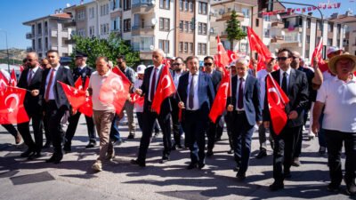 Gölbaşı'nda 15 Temmuz Demokrasi ve Millî Birlik Günü dolayısıyla Türk