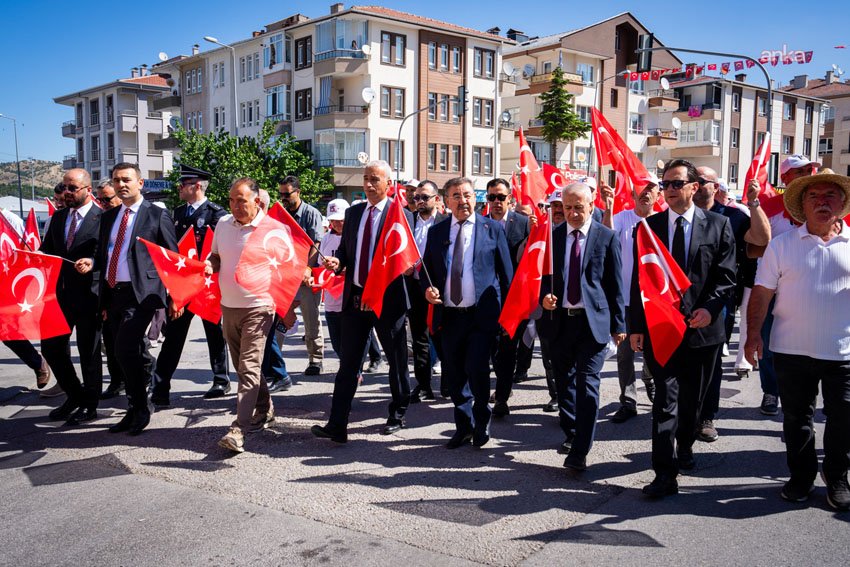 Gölbaşı'nda 15 Temmuz Demokrasi ve Millî Birlik Günü dolayısıyla Türk