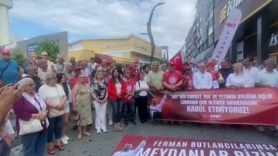Görevden alınan CHP Samsun İl Örgütü ile Devrimci Emekliler Sendikası’nın