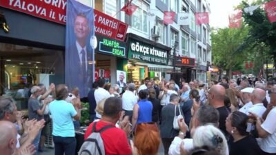 Görevden alınan CHP Yalova İl Başkanı Erdem Doğancı, “Görevden alınmış