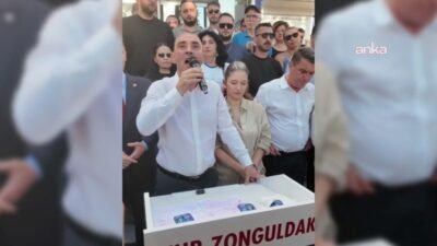 CHP Zonguldak İl Başkanı Devrim Dural ile Merkez İlçe Başkanı