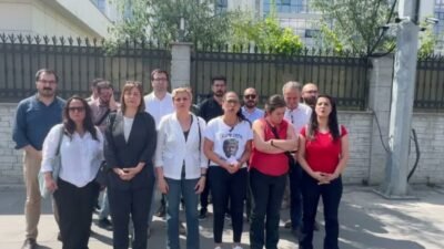 NATO Zirvesi'ni protesto ederken gözaltına alınan NATO'ya Hayır Koordinasyonu üyelerine