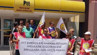 KESK'e bağlı Haber-Sen 6 No'lu Şube Başkanı Menduh Tunç, TBMM