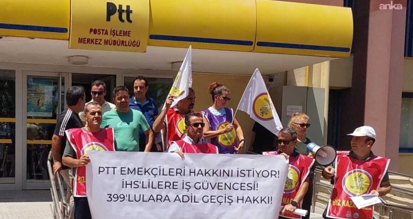 KESK'e bağlı Haber-Sen 6 No'lu Şube Başkanı Menduh Tunç, TBMM