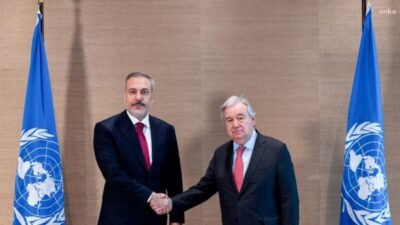 Dışişleri Bakanı Hakan Fidan, Birleşmiş Milletler Genel Sekreteri António Guterres