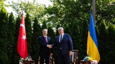 Dışişleri Bakanı Hakan Fidan, Ukrayna Dışişleri Bakanı Andriy Sibiha ile