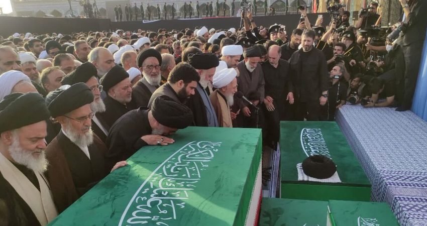 İran'da dört gündür devam eden cenaze törenleri kapsamında eski dini lider Hamaney'in