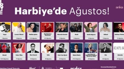 İstanbul’un simge kültür sanat mekanlarından Harbiye Cemil Topuzlu Açık Hava