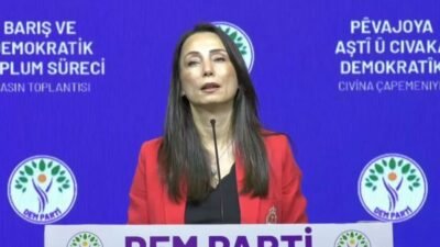 DEM Parti Eş Genel Başkanı Tülay Hatimoğulları, Terörsüz Türkiye sürecinde