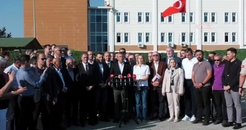 CHP Grup Başkanı Özgür Özel, İBB Davası’nın 64’üncü günü sonunda,