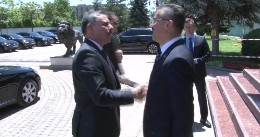 İçişleri Bakanı Mustafa Çiftçi, Milli Güvenlik Kurulu (MGK) Genel Sekreterliğinde