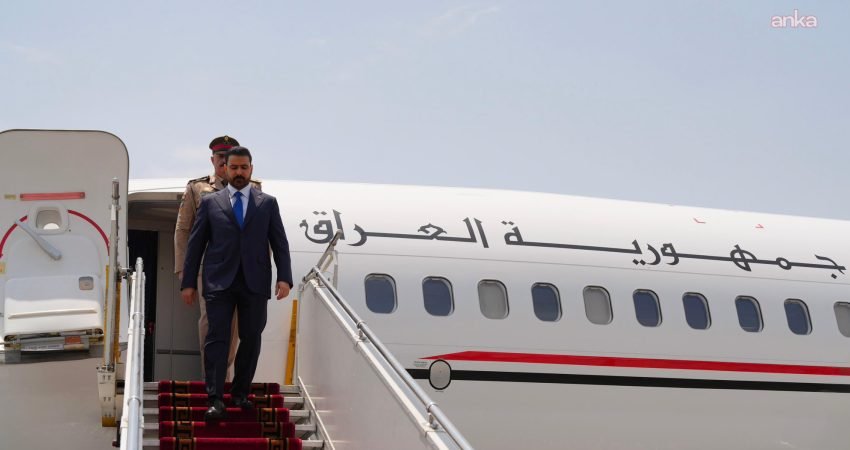 Cumhurbaşkanlığı İletişim Başkanı Burhanettin Duran, Irak Başbakanı Ali Zeydi'nin Cumhurbaşkanı