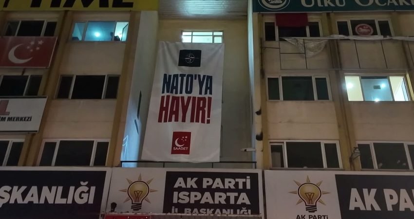 Saadet Partisi Isparta İl ve Merkez İlçe Başkanlığı tarafından dün