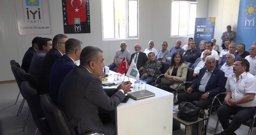 İYİ Parti Genel Başkan Yardımcısı Yasin Öztürk, yeni atanan Malatya