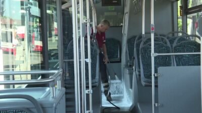 İzmir Büyükşehir Belediyesi ESHOT Genel Müdürlüğü, otobüs yıkama sularını geri