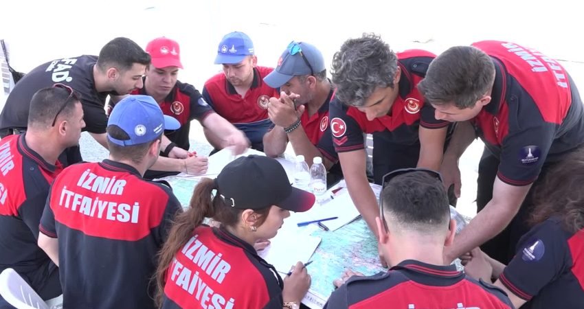 İzmir Büyükşehir Belediyesi İtfaiyesi, AFAD’ın ağır seviye akreditasyonu için kapsamlı