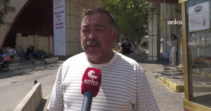 İzmir'de 78 yaşındaki İsmet Öge'nin, antibiyotik alerjisini sağlık çalışanlarına bildirmesine