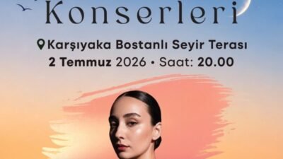 İzmir Büyükşehir Belediyesi, Bostanlı Seyir Terası'nda 2 Temmuz-27 Ağustos tarihleri
