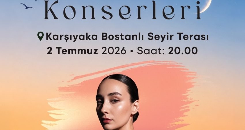 İzmir Büyükşehir Belediyesi, Bostanlı Seyir Terası'nda 2 Temmuz-27 Ağustos tarihleri
