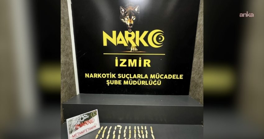İzmir'de, yurt dışından uyuşturucu madde getireceği belirlenen yabancı uyruklu şüpheli,