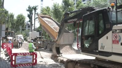 İzmir Büyükşehir Belediyesi, kentin kuzey aksında altyapıyı daha güvenli ve
