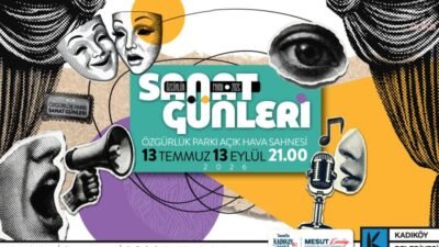 Kadıköy Belediyesi'nin desteklediği Özgürlük Parkı Sanat Günleri, 13 Temmuz-13 Eylül