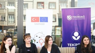 Tekirdağ Büyükşehir Belediyesi'nin "Kadın Dostu Kentler" projesi kapsamında yürüttüğü "Kadın
