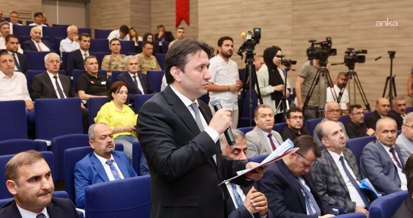 Kahramanmaraş’ta Necip Fazıl Şehir Hastanesi Ek Hizmet Binası’nda gerçekleştirilen beyin